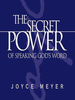 cover image of The Secret Power of Speaking God's Word